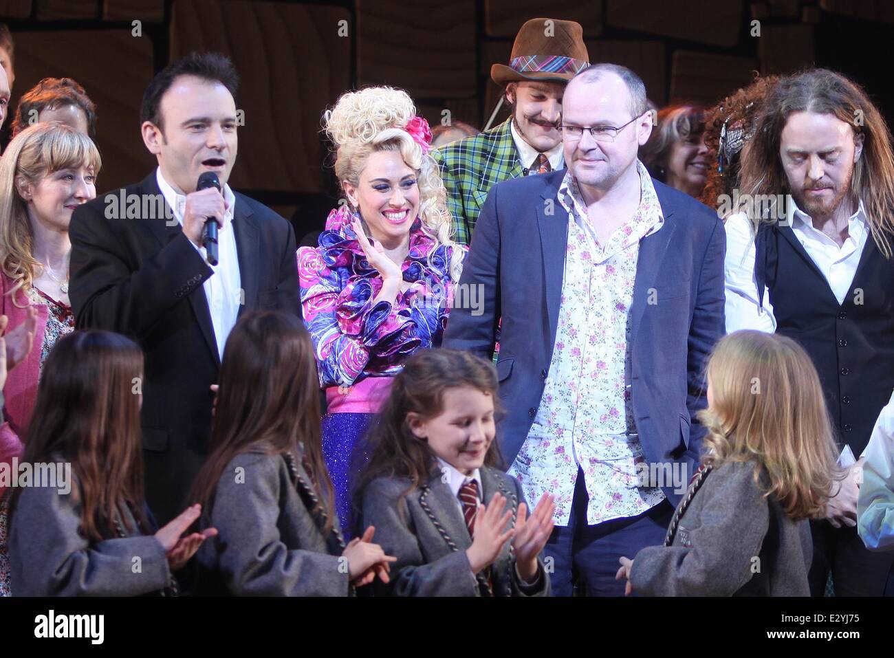 Opening night of 'Matilda The Musical' at the Shubert Theatre - Curtain