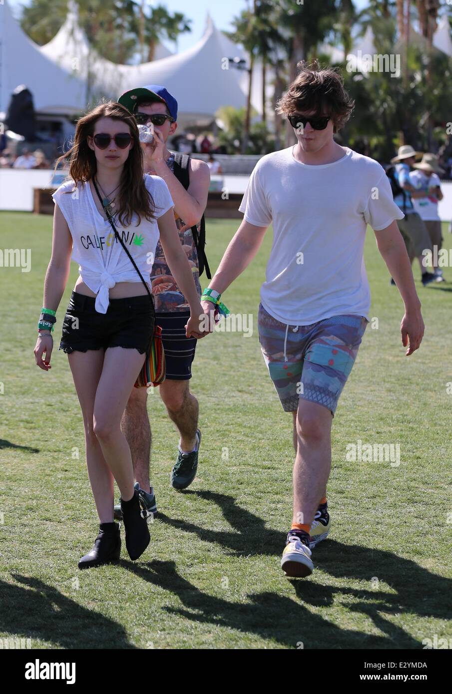 Celebrities at the 2013 Coachella Valley Music and Arts Festival - Week