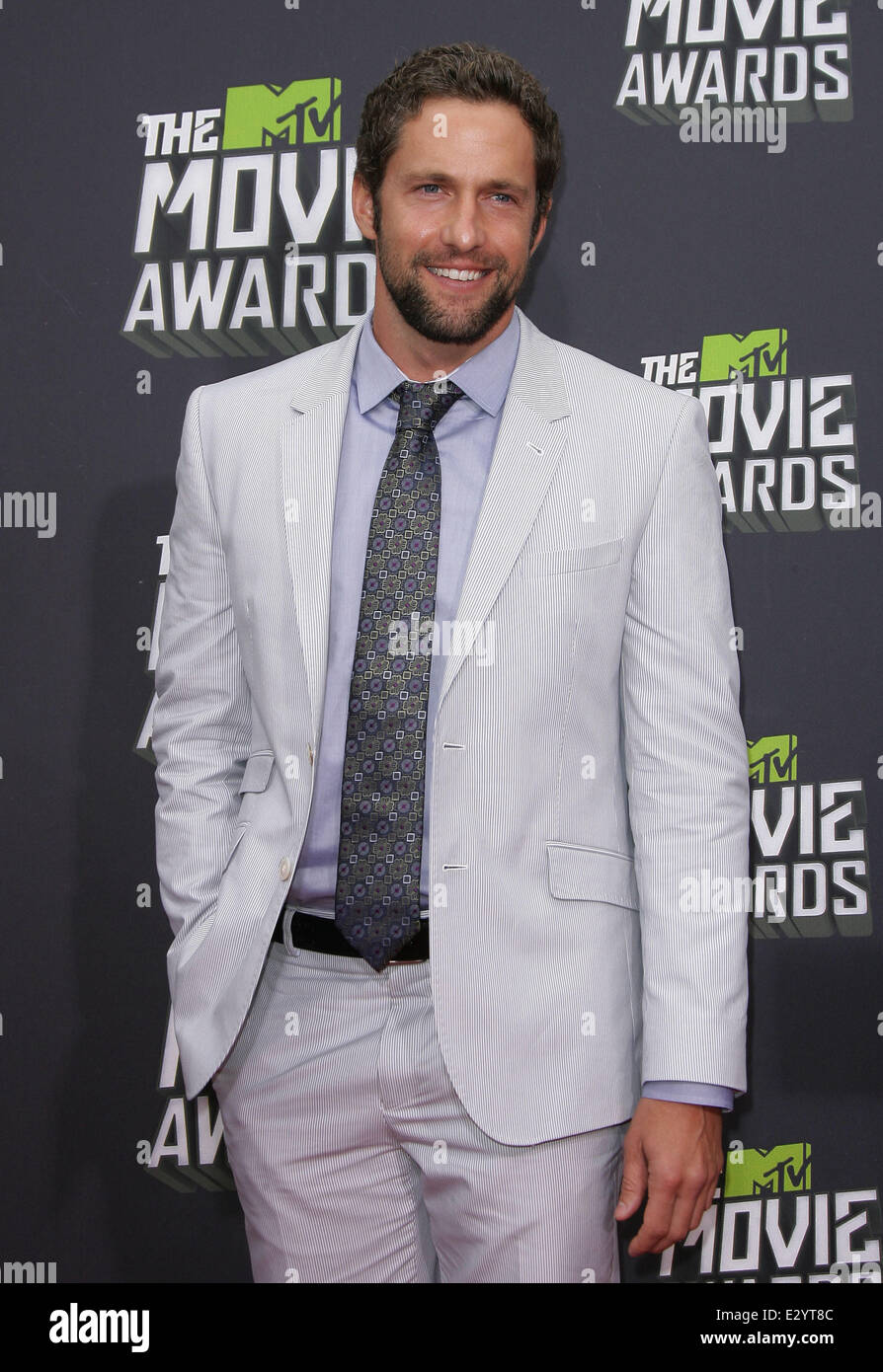 2013 MTV Movie Awards held at Sony Pictures Studios- Arrivals  Featuring: Mike Faiola Where: Los Angeles, CA, United States When: 14 Apr 2013 Stock Photo