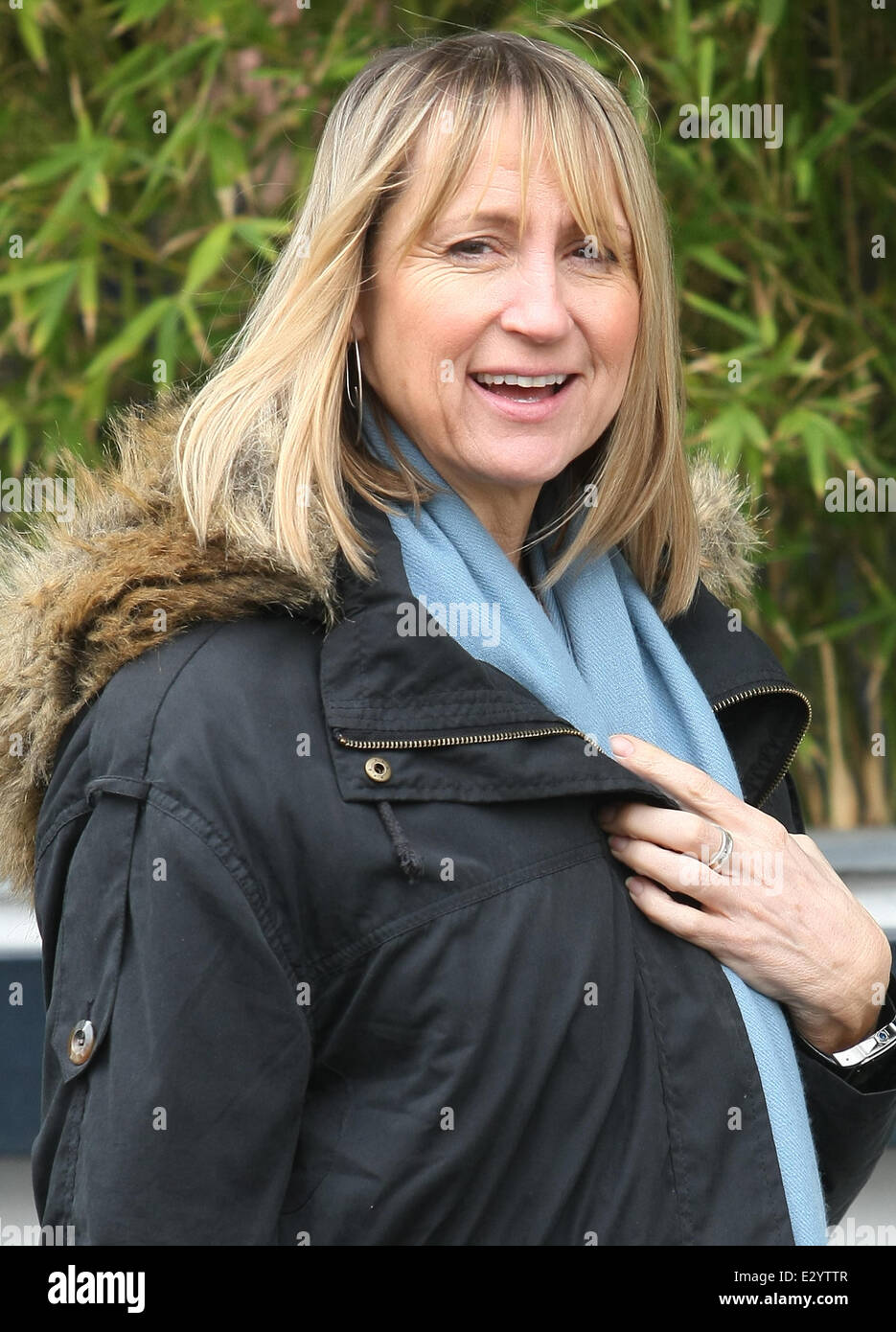 Celebrities outside the ITV Studios Featuring: Carol McGiffin Where