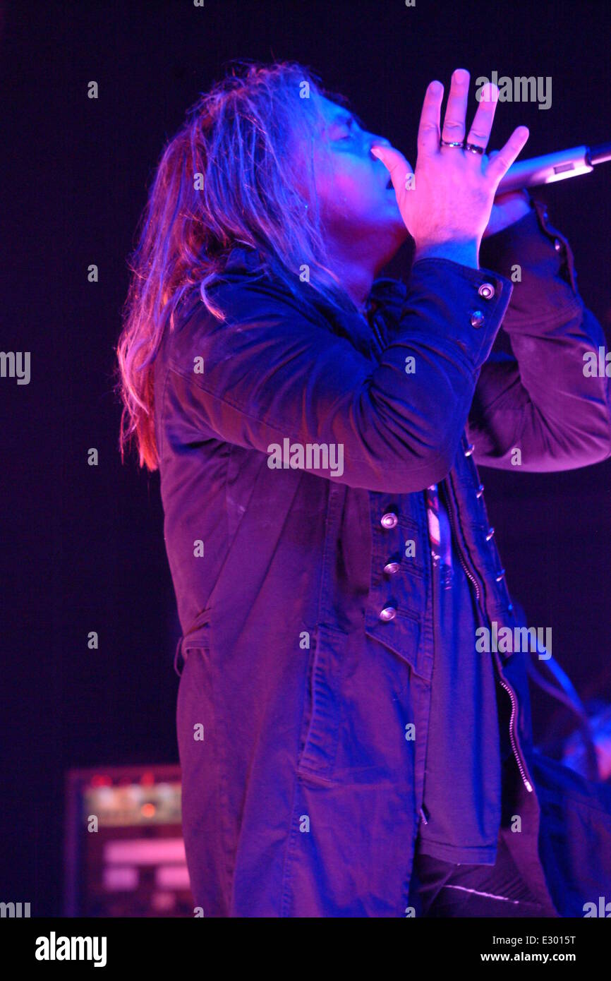 German heavy metal band 'Helloween' performs live at the Kentish Town