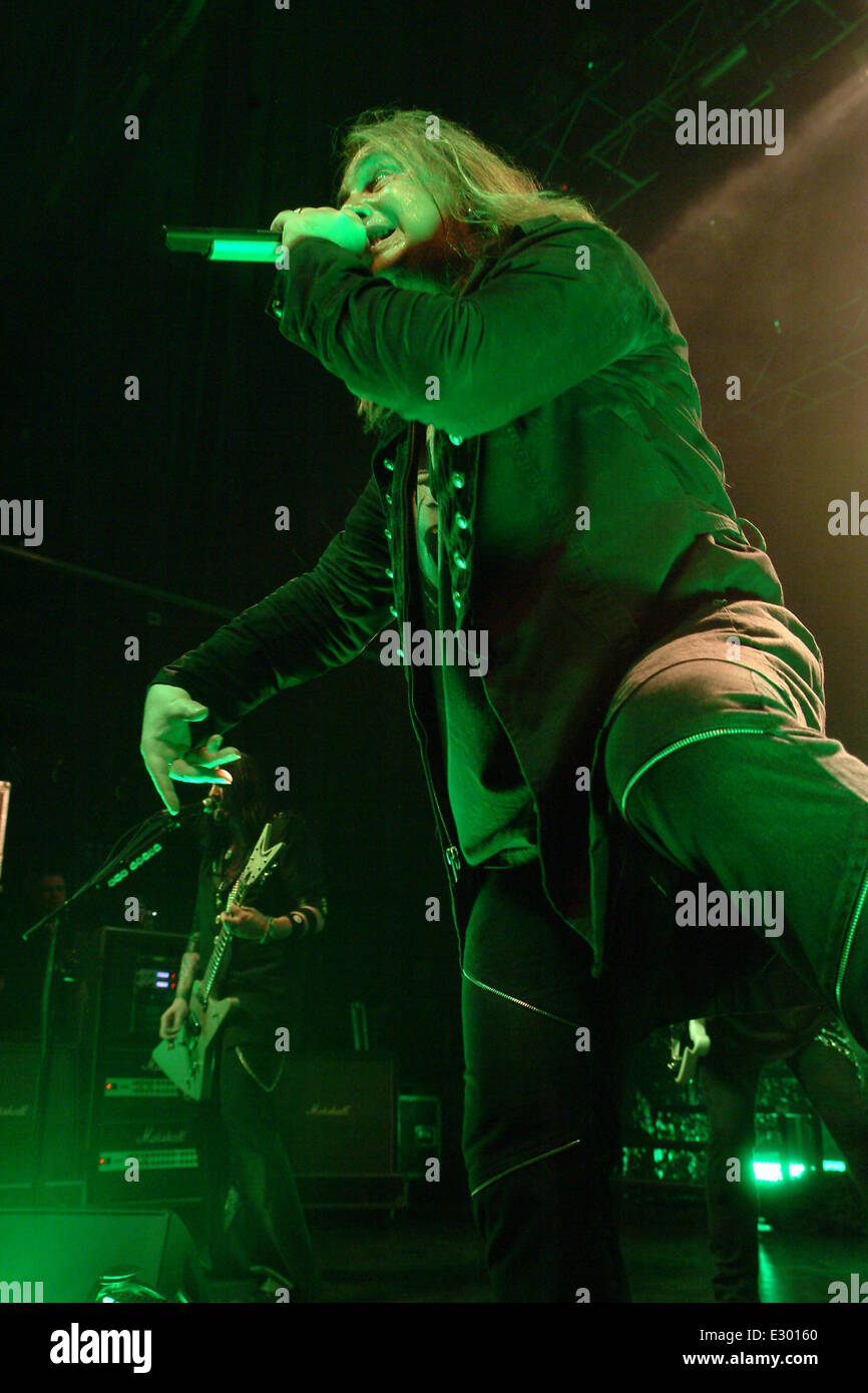 German heavy metal band 'Helloween' performs live at the Kentish Town