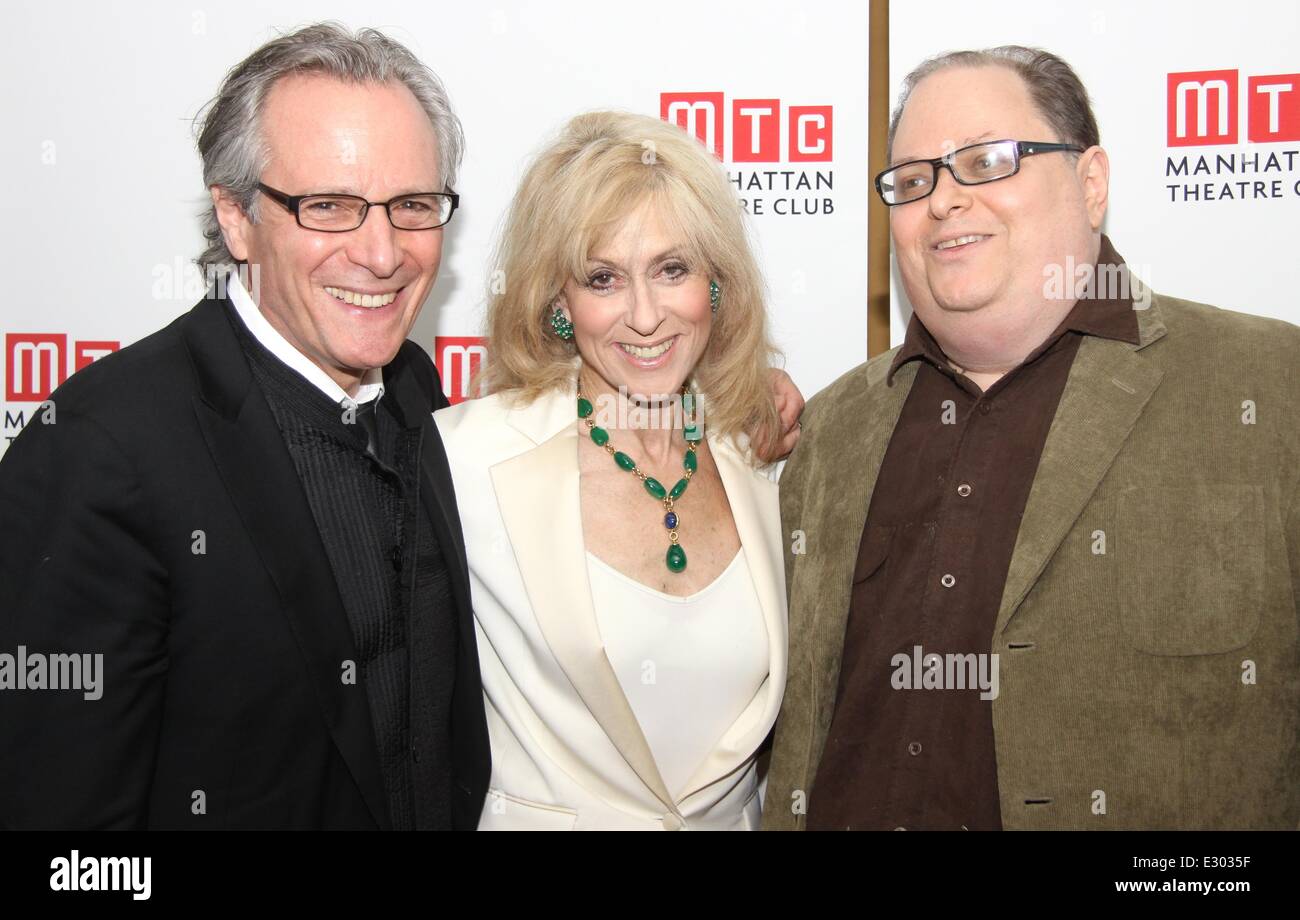 Opening night after party for 'The Assembled Parties' held at the Samuel J. Friedman Theatre  Featuring: Robert Desiderio,Judith Light,Richard Greenberg Where: New York City, NY, United States When: 17 Apr 2013 Stock Photo