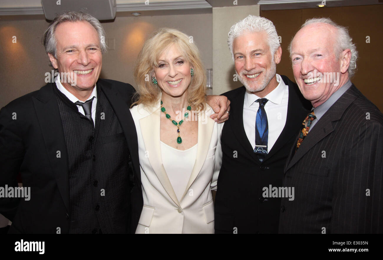 Opening night after party for 'The Assembled Parties' held at the Samuel J. Friedman Theatre  Featuring: Robert Desiderio,Judith Light,Jonathan W. Stoller,Herb Hamsher Where: New York City, NY, United States When: 17 Apr 2013 Stock Photo