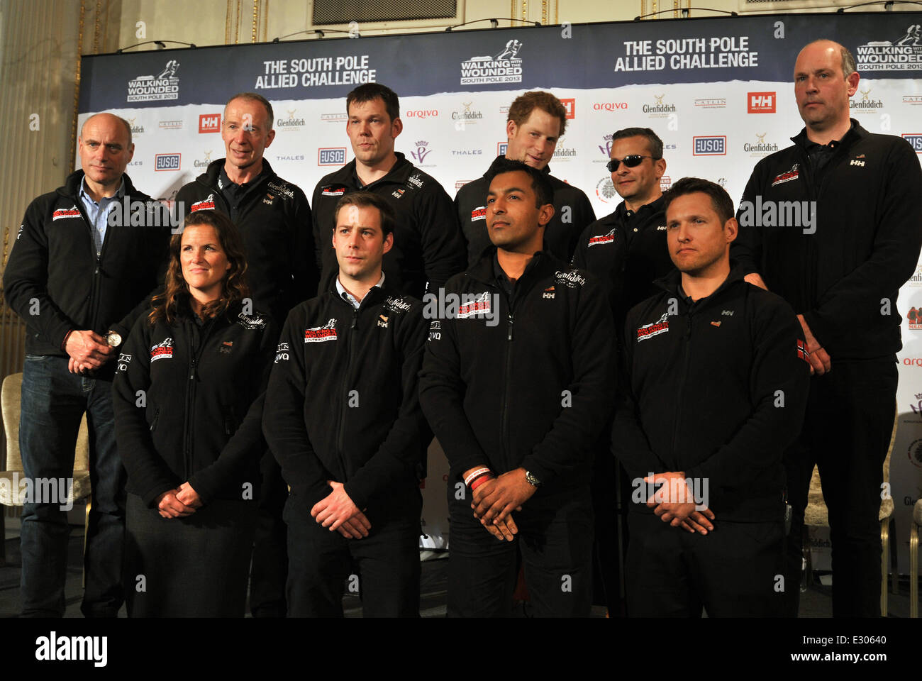 Unveiling of the 'Walking With The Wounded South Pole Allied Challenge