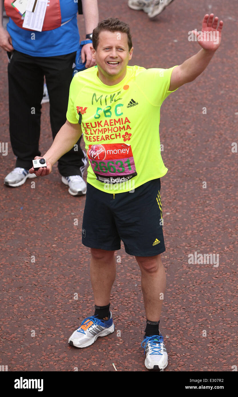Mike Bushell Parents The 2013 Virgin London Marathon Featuring: Mike Bushell Where: London ...