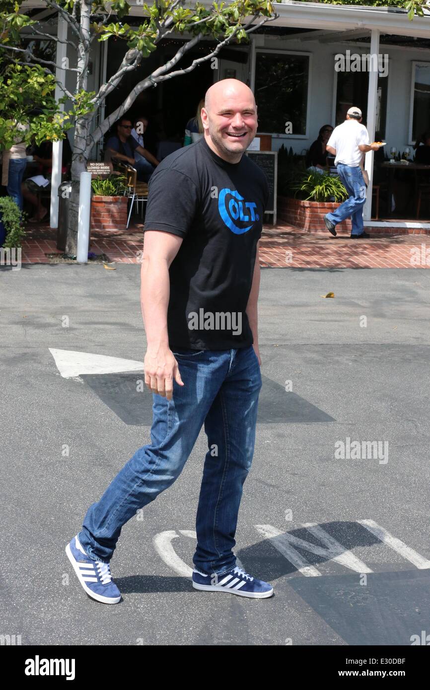 Ultimate Fighter Dana White outside Fred Segal in West Hollywood Featuring:  Dana White Where: West Hollywood, CA, United States When: 23 Apr 2013 Stock  Photo - Alamy