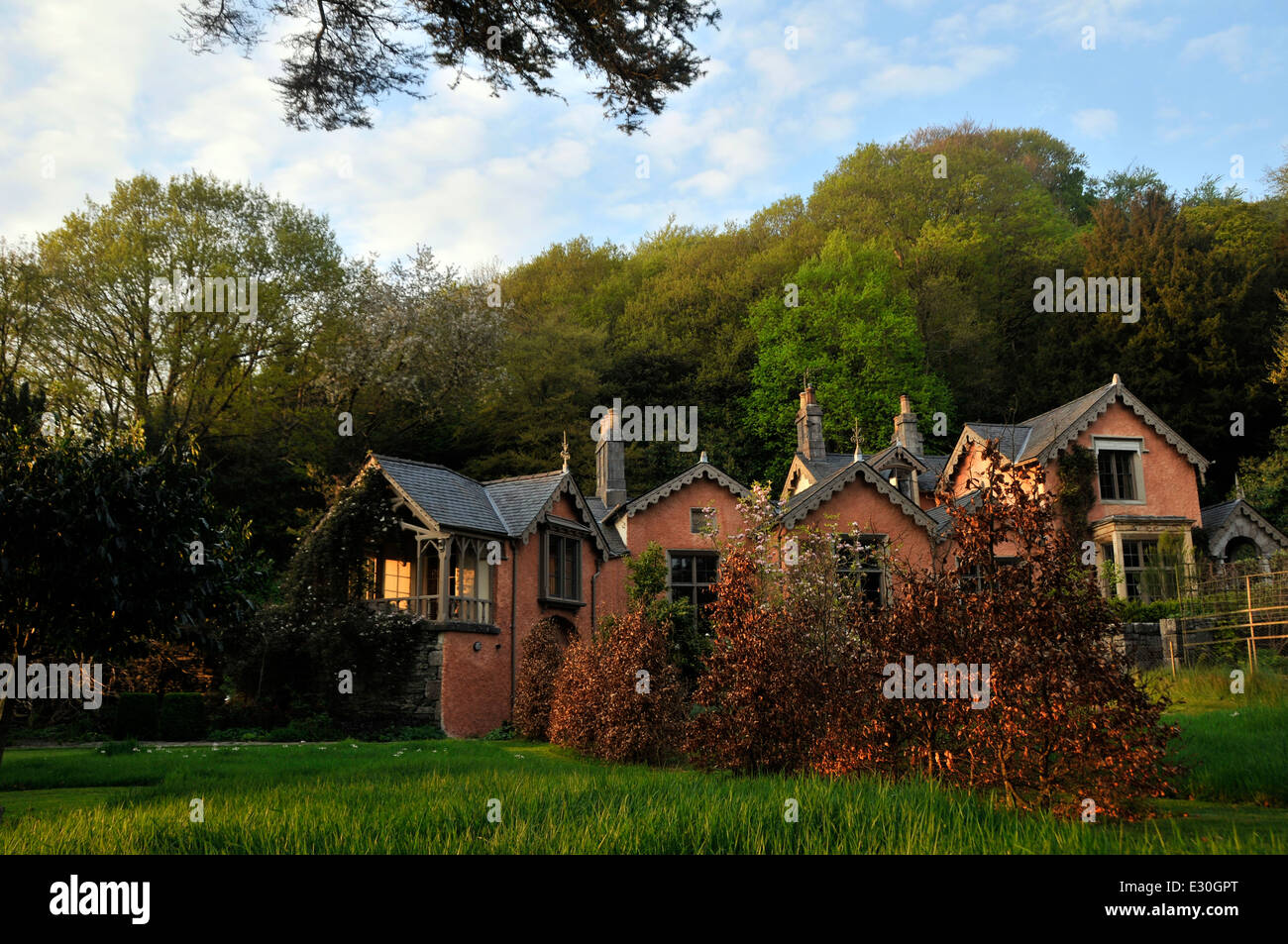Eller How House Lindale Lake District UK Stock Photo Alamy