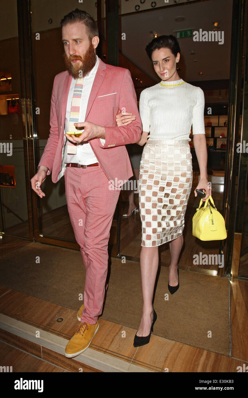Celebrities at the Louis Vuitton party on New Bond Street Featuring Stock  Photo - Alamy