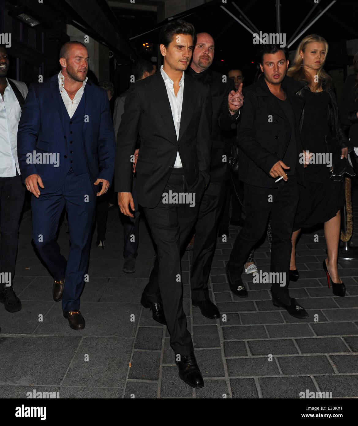 Scott disick leaving his hotel london hi-res stock photography and images -  Alamy