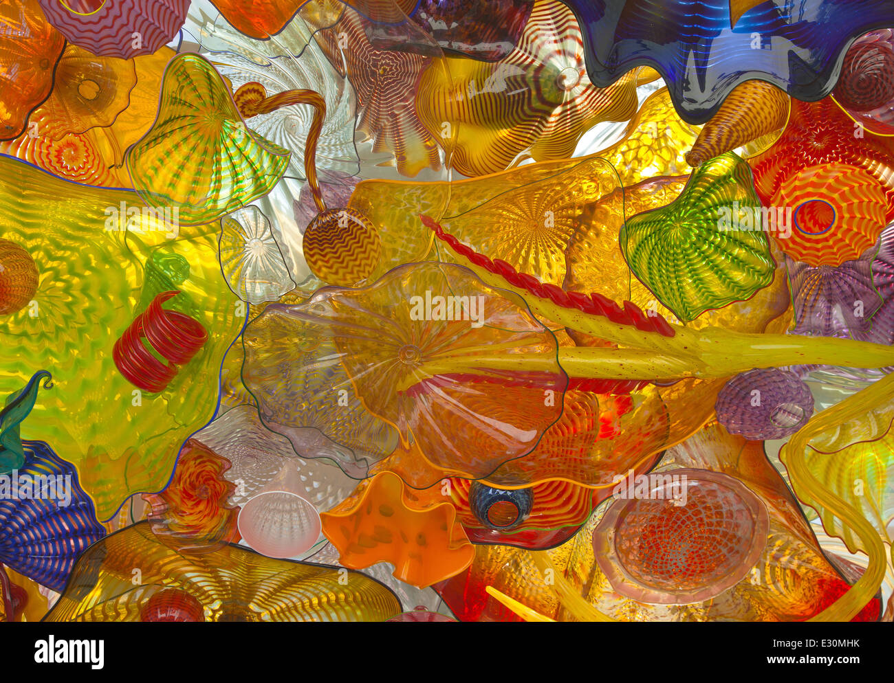 Colorful glass ceiling hi-res stock photography and images - Alamy