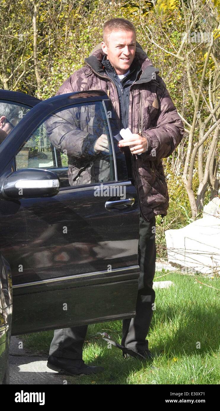 Actors filming scenes for the TV show 'Love/Hate' Featuring: Jason ...