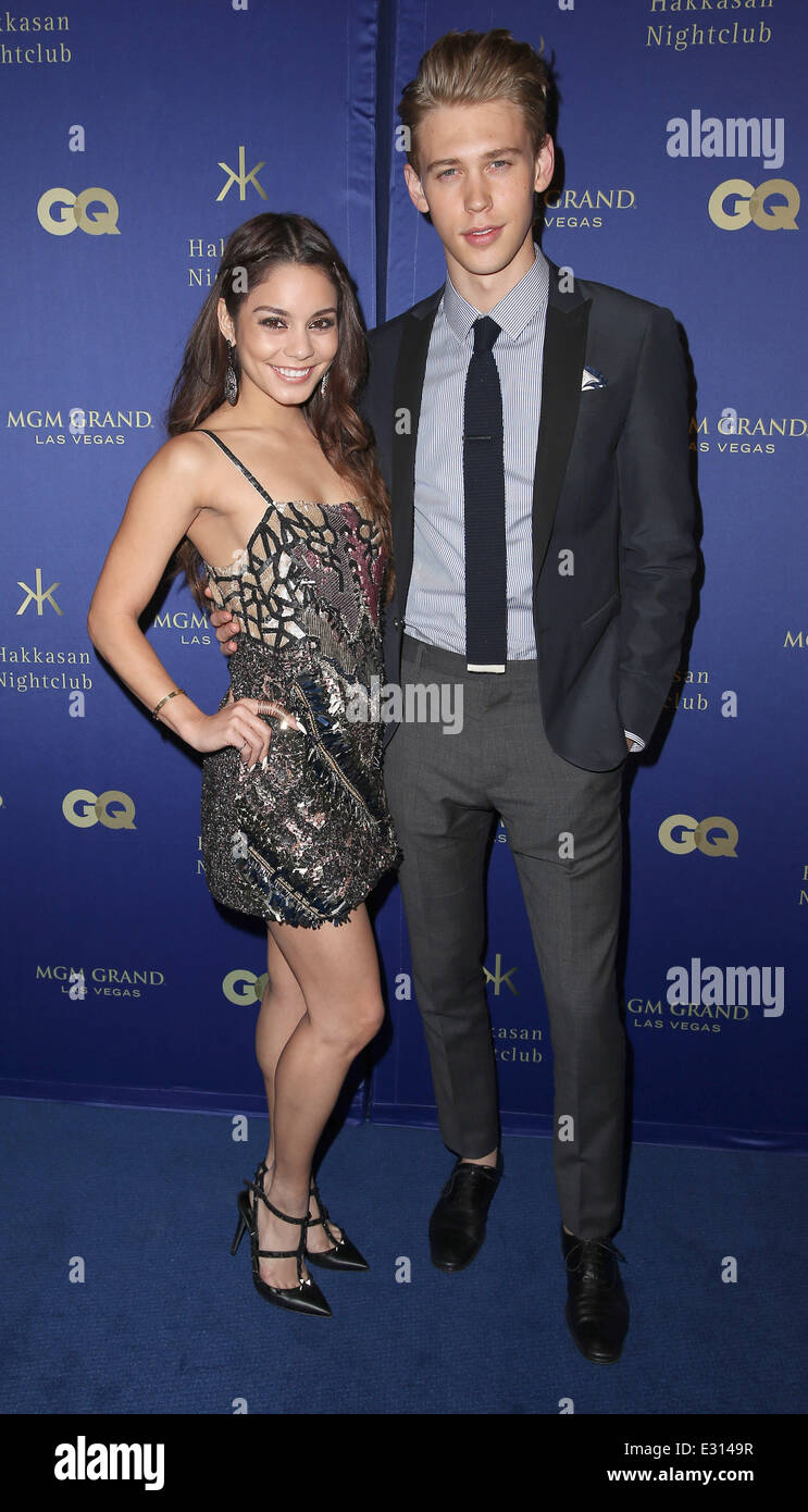 Hakkasan Las Vegas at MGM Grand and GQ Magazine Present All-Star Red Carpet  Affair to Celebrate Nightclub Grand Opening Featuring: Vanessa  Hudgens,Austin Butler Where: Las Vegas, Nevada, United States When: 28 Apr