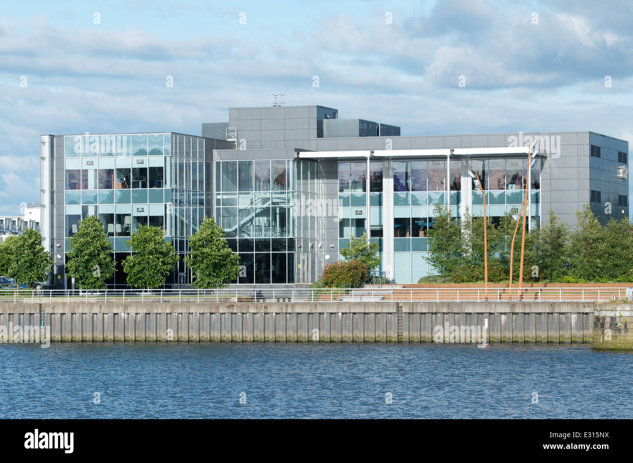 BiP Solutions building, Pacific Quay, Glasgow Stock Photo