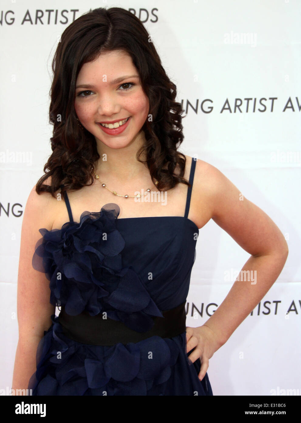 34th Annual Young Artist Awards  at The Sportsman's Lodge  Featuring: Alisha Newton Where: Los Angeles, CA, United States When: 05 May 2013 Stock Photo