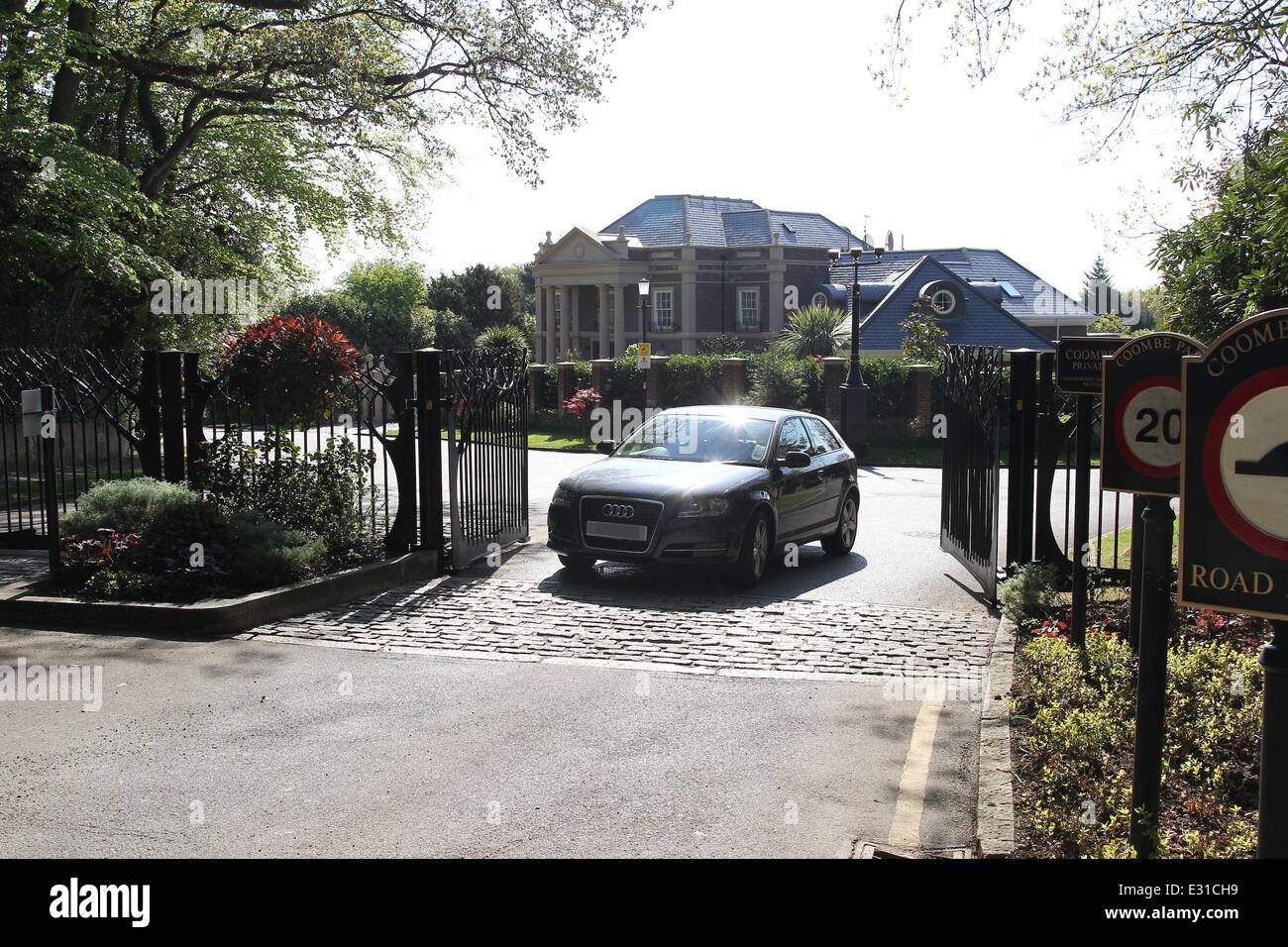 The entrance to the Coombe Park Estate in KingstonuponThames in