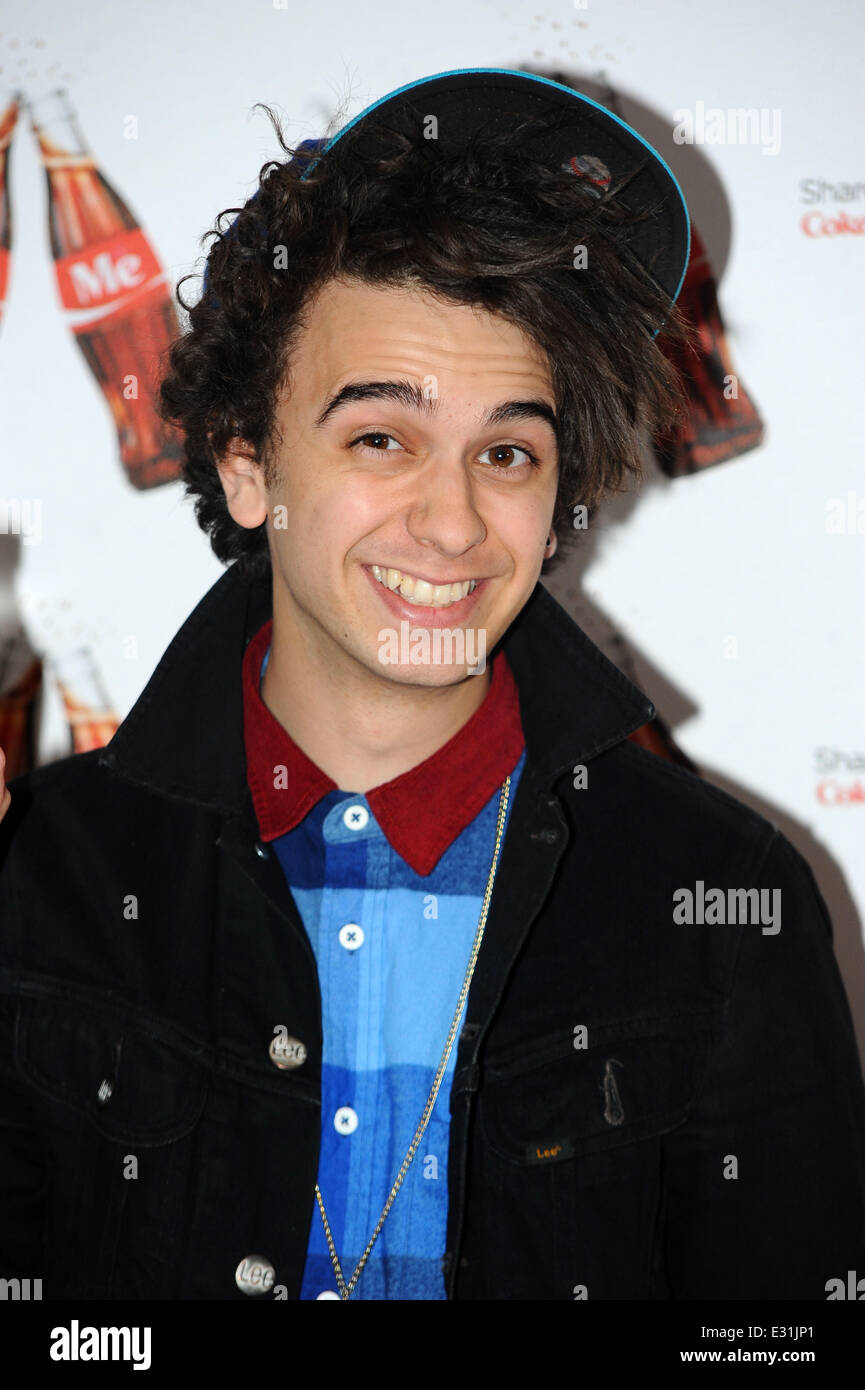 Launch of Coca-Cola's, Share a Coke campaign at One Marylebone - Arrivals  Featuring: Stefan Abingdon Where: London, United King Stock Photo