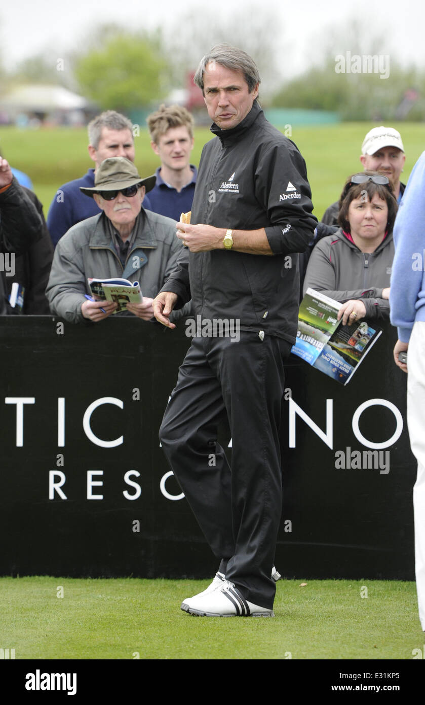 Celebrity Cup at Golf Live at the Celtic Manor Resort in Wales Featuring Alan Hansen Where Cardiff, United Kingdom When 10 May 2013 Stock Photo