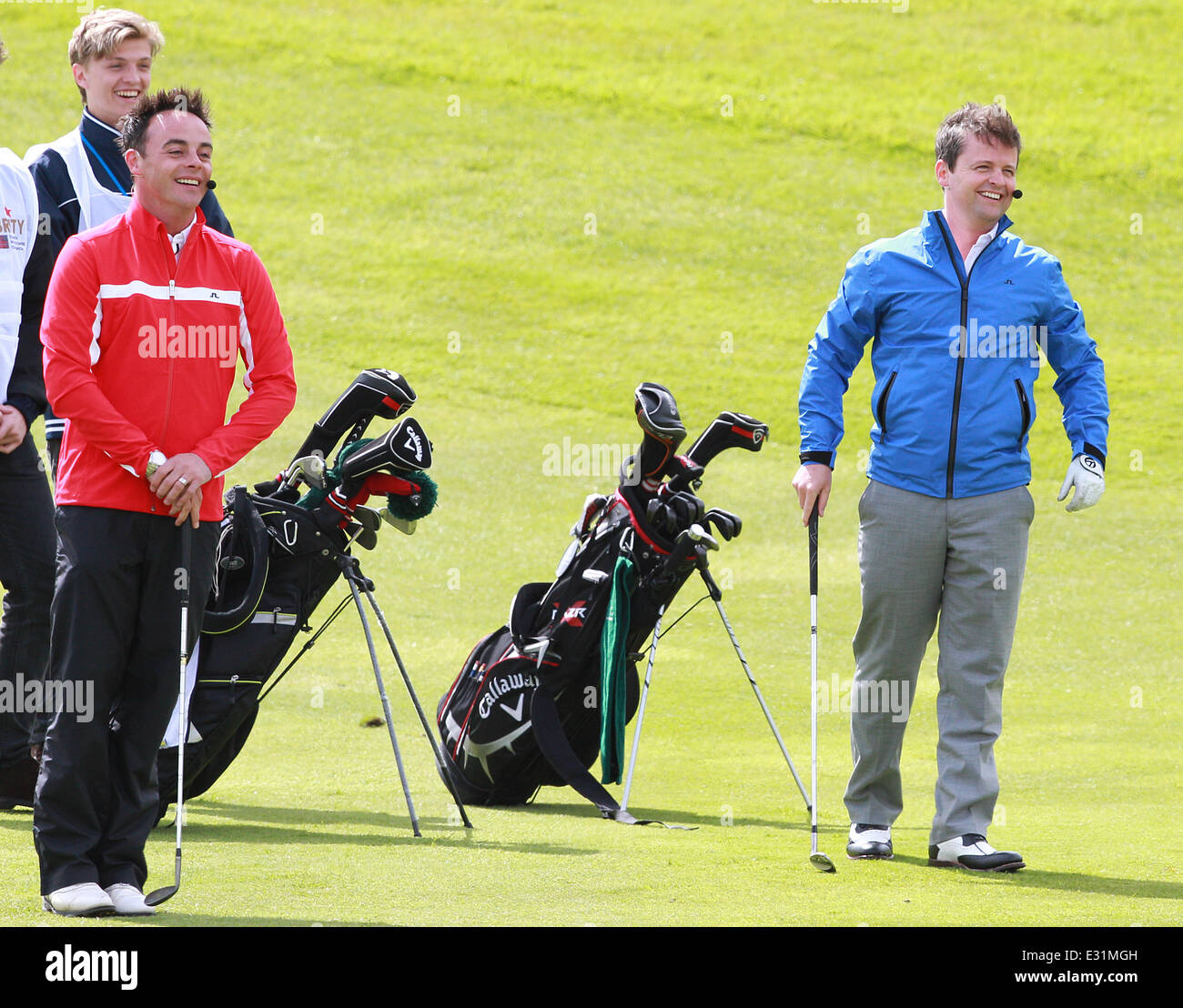 Celebrities compete in the Celebrity Cup Golf Tournament as part of