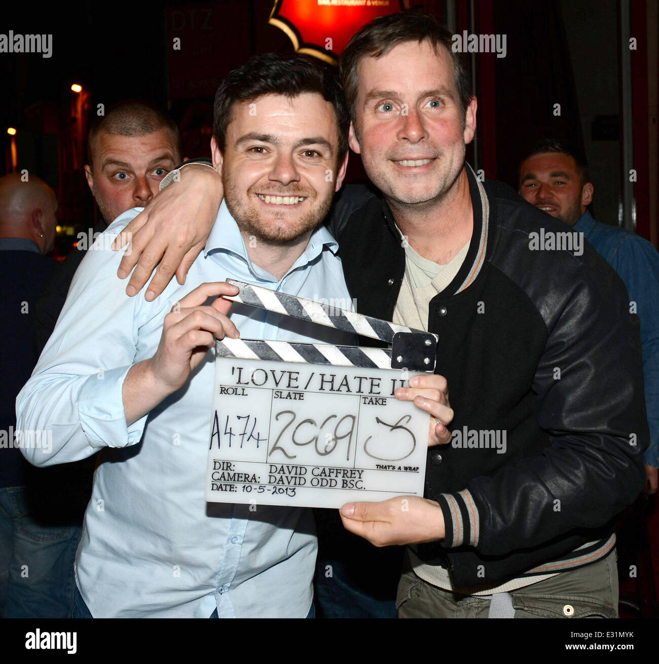 The cast of love hate hires stock photography and images Alamy