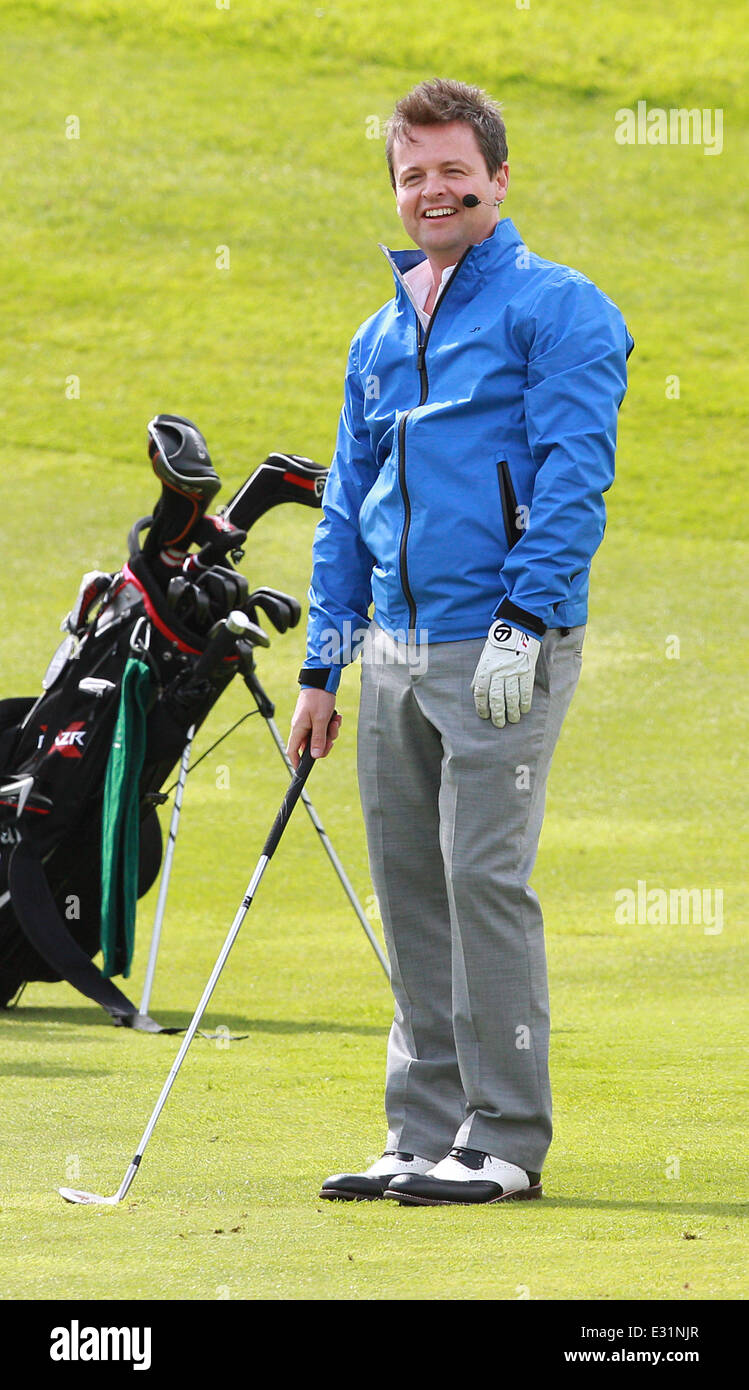 Celebrities compete in the Celebrity Cup Golf Tournament as part of