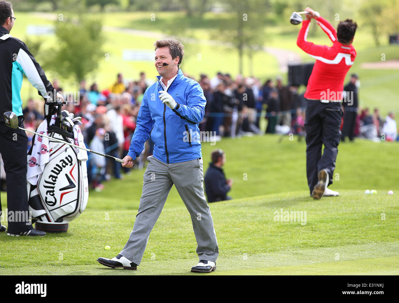Celebrities compete in the Celebrity Cup Golf Tournament as part of