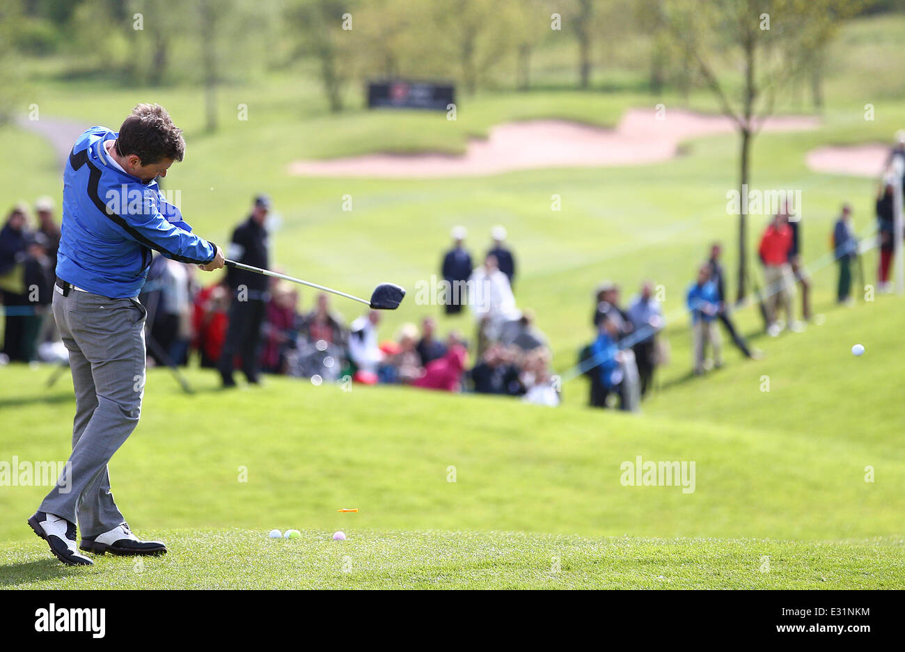 Celebrities compete in the Celebrity Cup Golf Tournament as part of