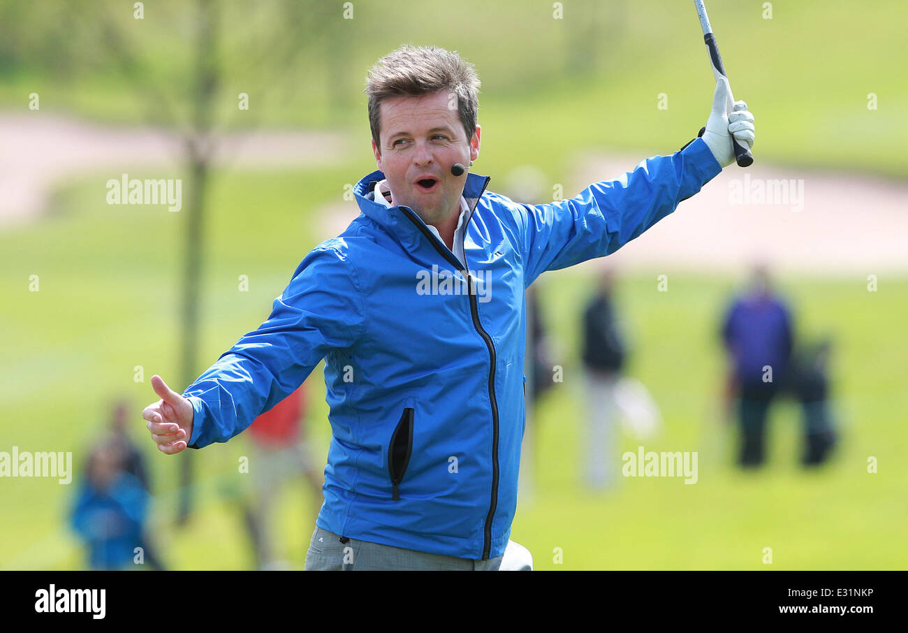 Celebrities compete in the Celebrity Cup Golf Tournament as part of