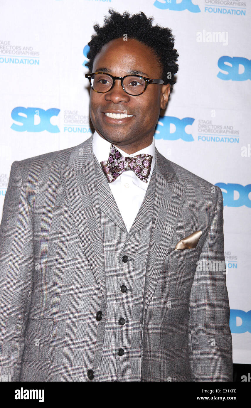 Stage Directors and Choreographers Foundation (SDCF) Gala honoring director-choreographer Jerry Mitchell held at B.B. Kings - Arrivals  Featuring: Billy Porter Where: New York City, NY, United States When: 13 May 2013 Stock Photo