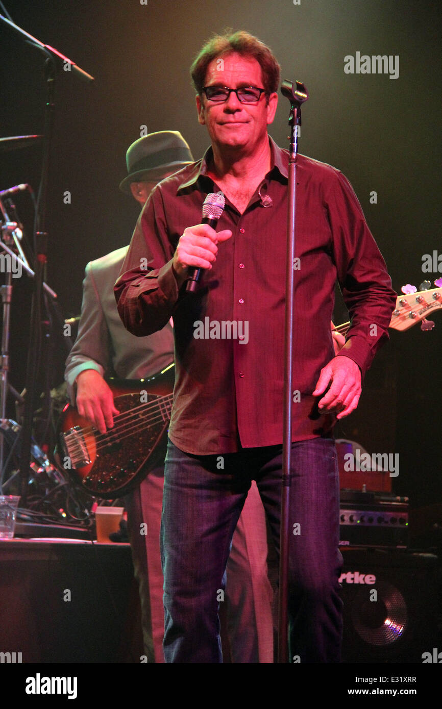 Huey Lewis and the News live in concert at Irving Plaza in New York City, NY. Huey is touring