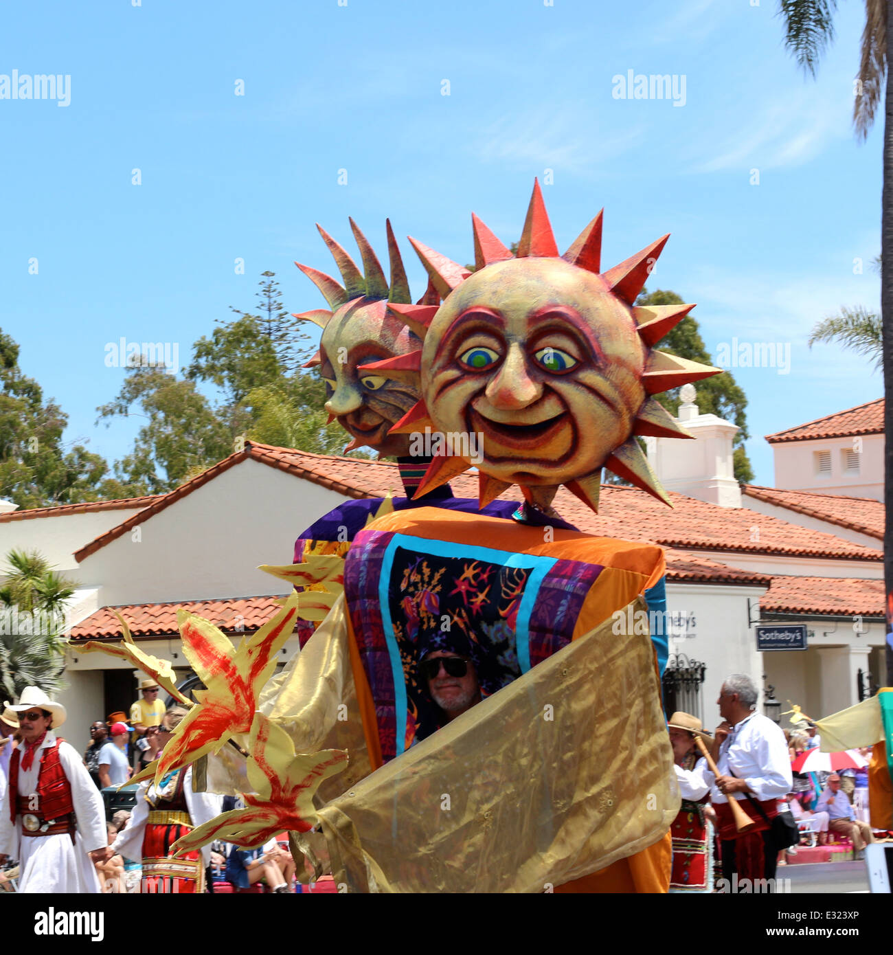 Summer Solstice Parade in Santa Barbara, California USA Stock Photo Alamy