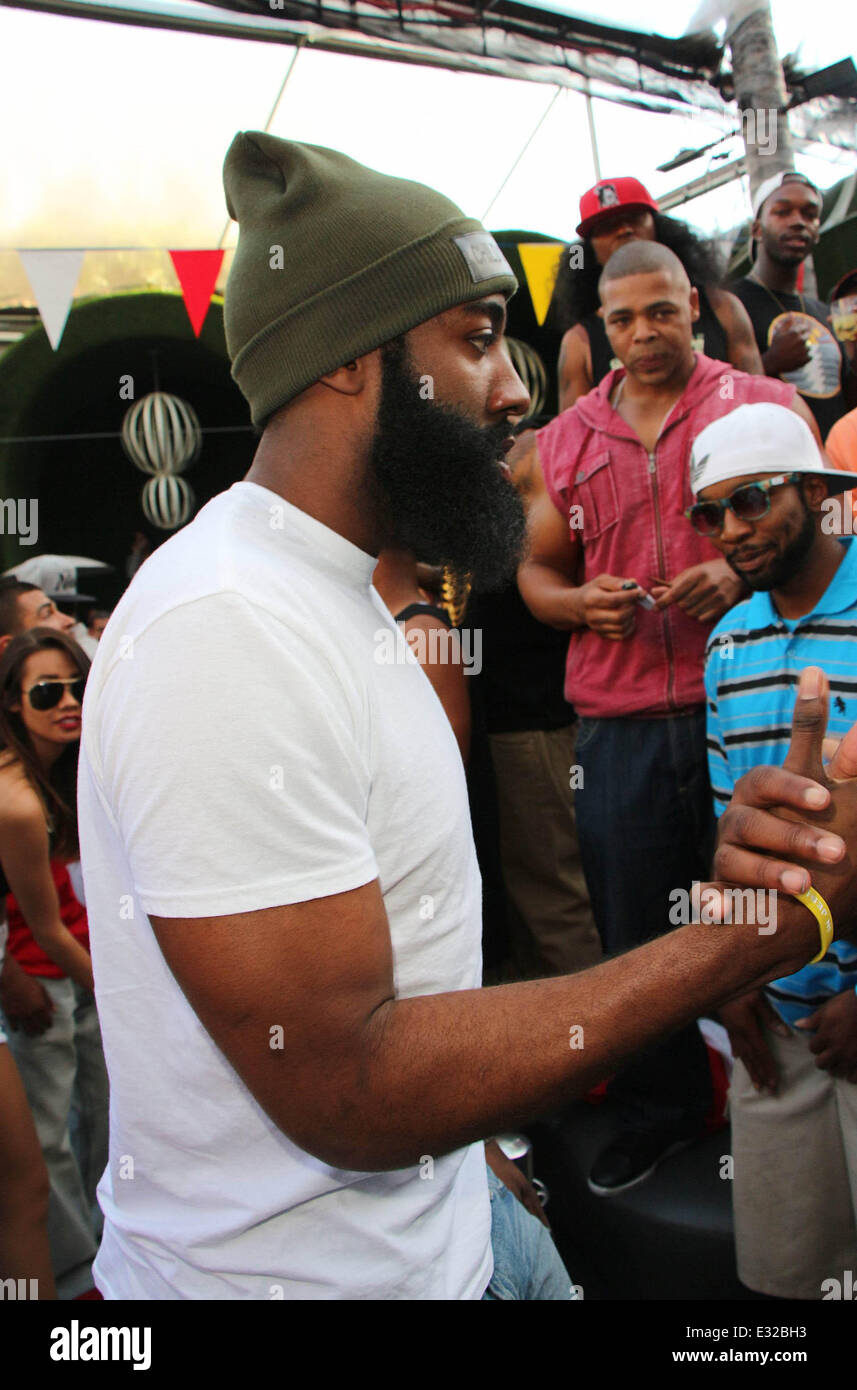 The 'Toxic' party hosted by Lure Nightclub  Featuring: James Harden Where: Los Angeles, California, United States When: 19 May 2013 Stock Photo