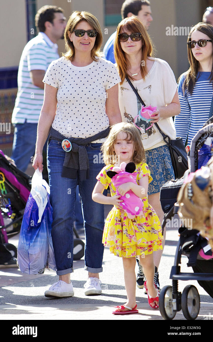 Alyson Hannigan and her family celebrate her daughter Keeva's first