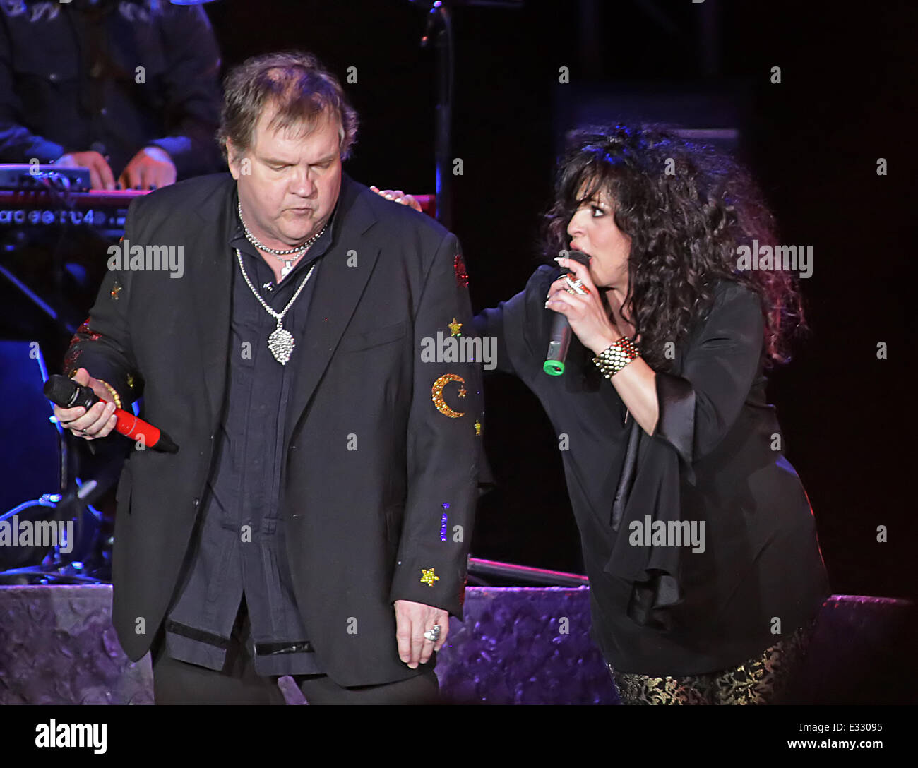 Meat Loaf performs live on the final night of his 'Last At Bat' tour