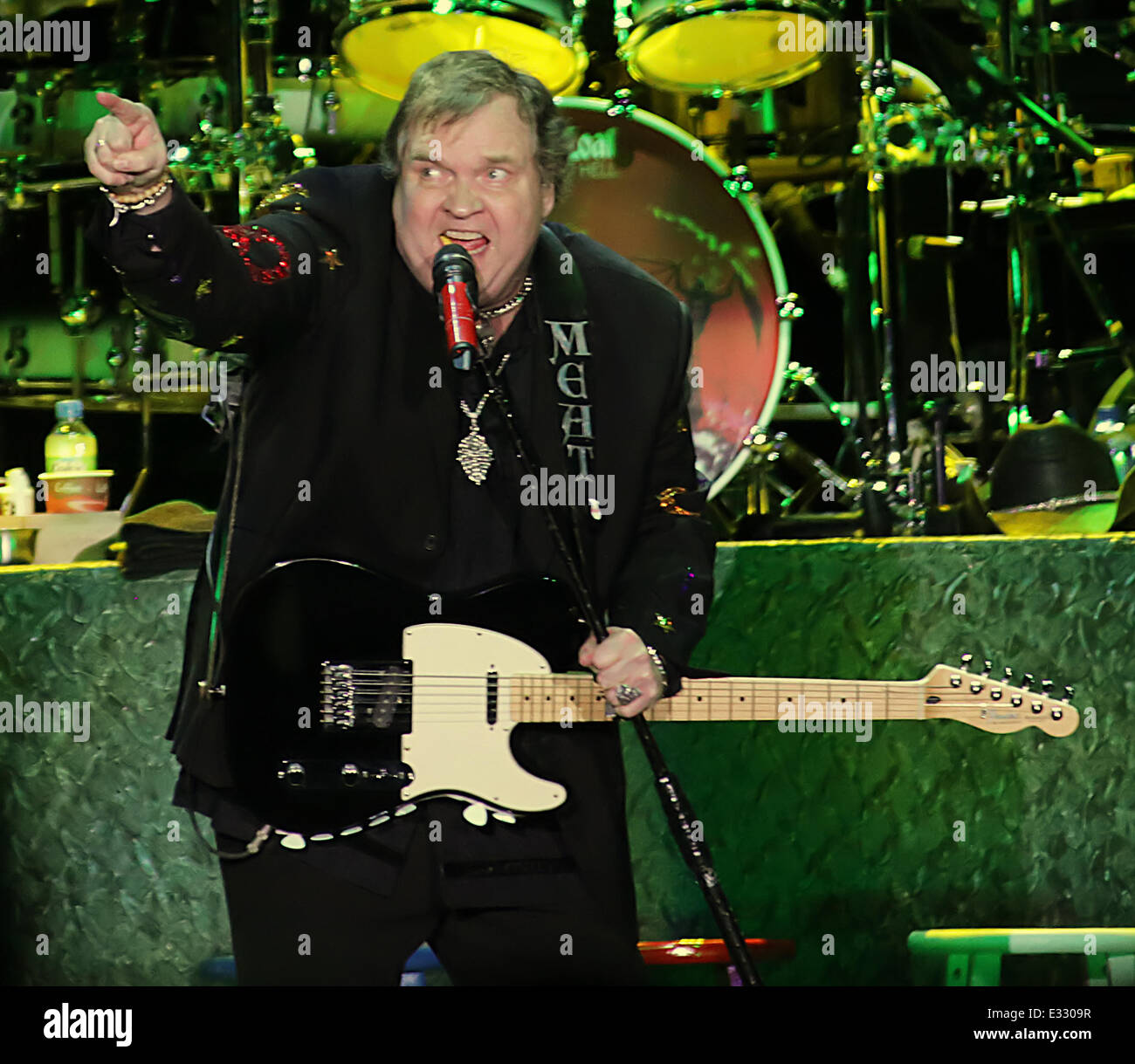 Meat Loaf Performs Live On Stock Photos & Meat Loaf Performs Live On