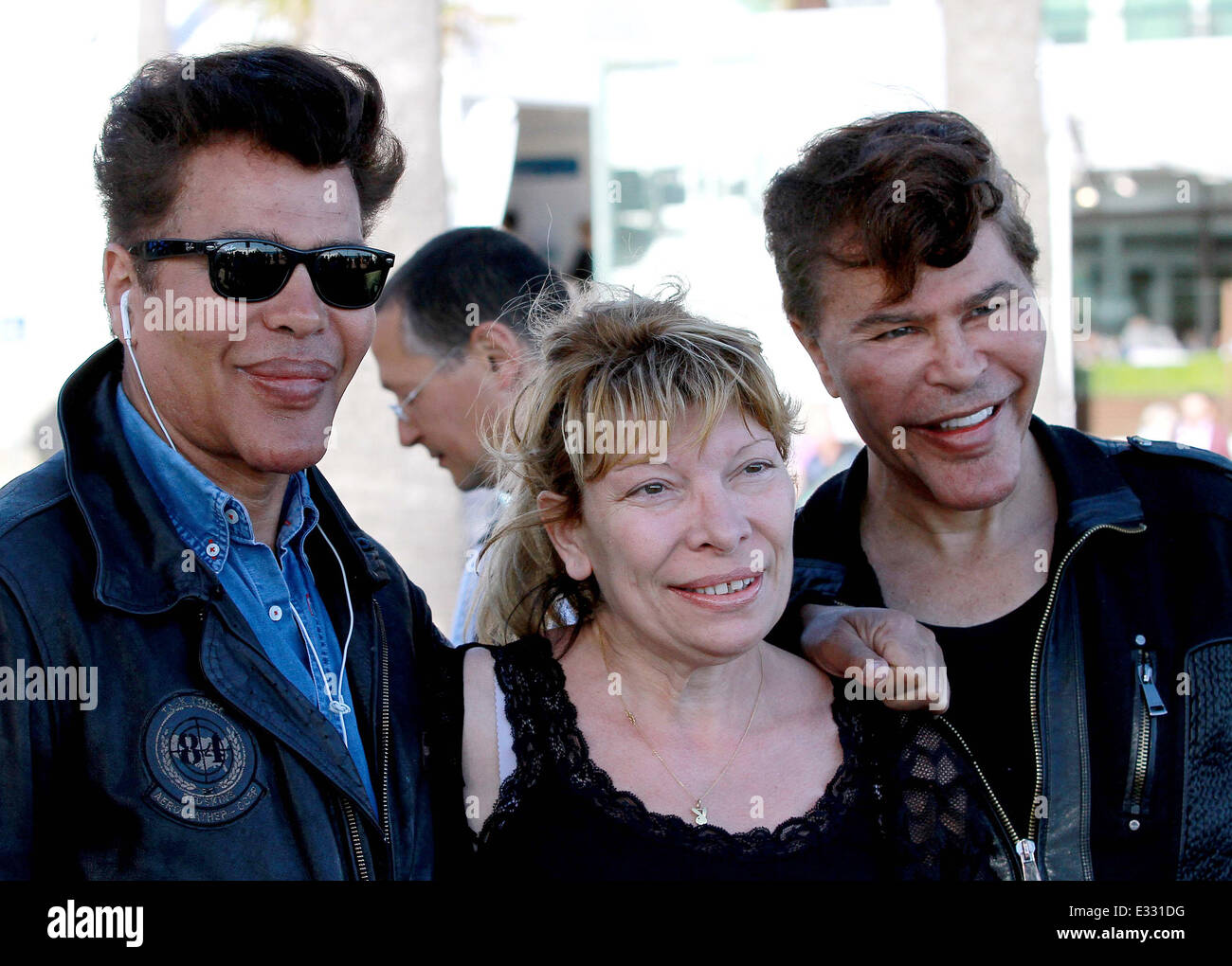 Celebrities out and about during the 65th annual Cannes Film Festival - Day 12  Featuring: Igor Bogdanoff,Grichka Bogdanoff Where: Cannes, France When: 26 May 2013 Stock Photo