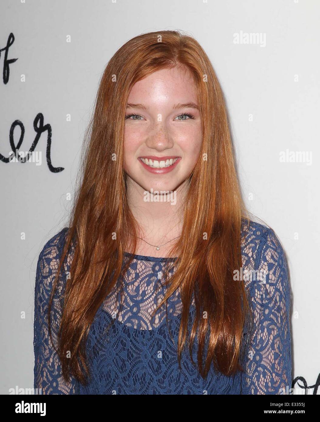 Screening Of CBS Films' The Kings Of Summer  Featuring: Annalise Basso Where: Hollywood, California, United States When: 28 May 2013 Stock Photo
