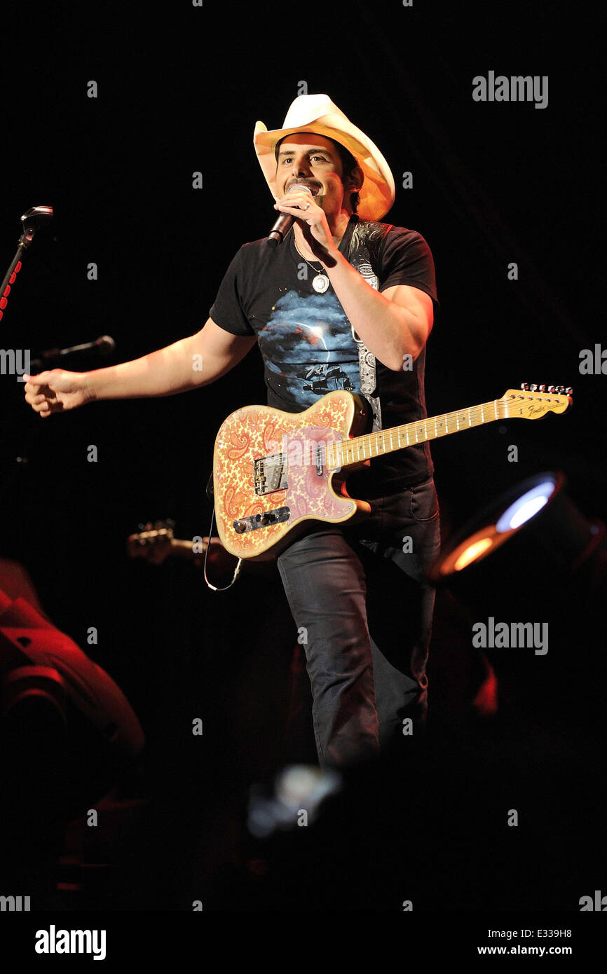 Brad Paisley performing live at the the Molson Canadian Amphitheatre ...