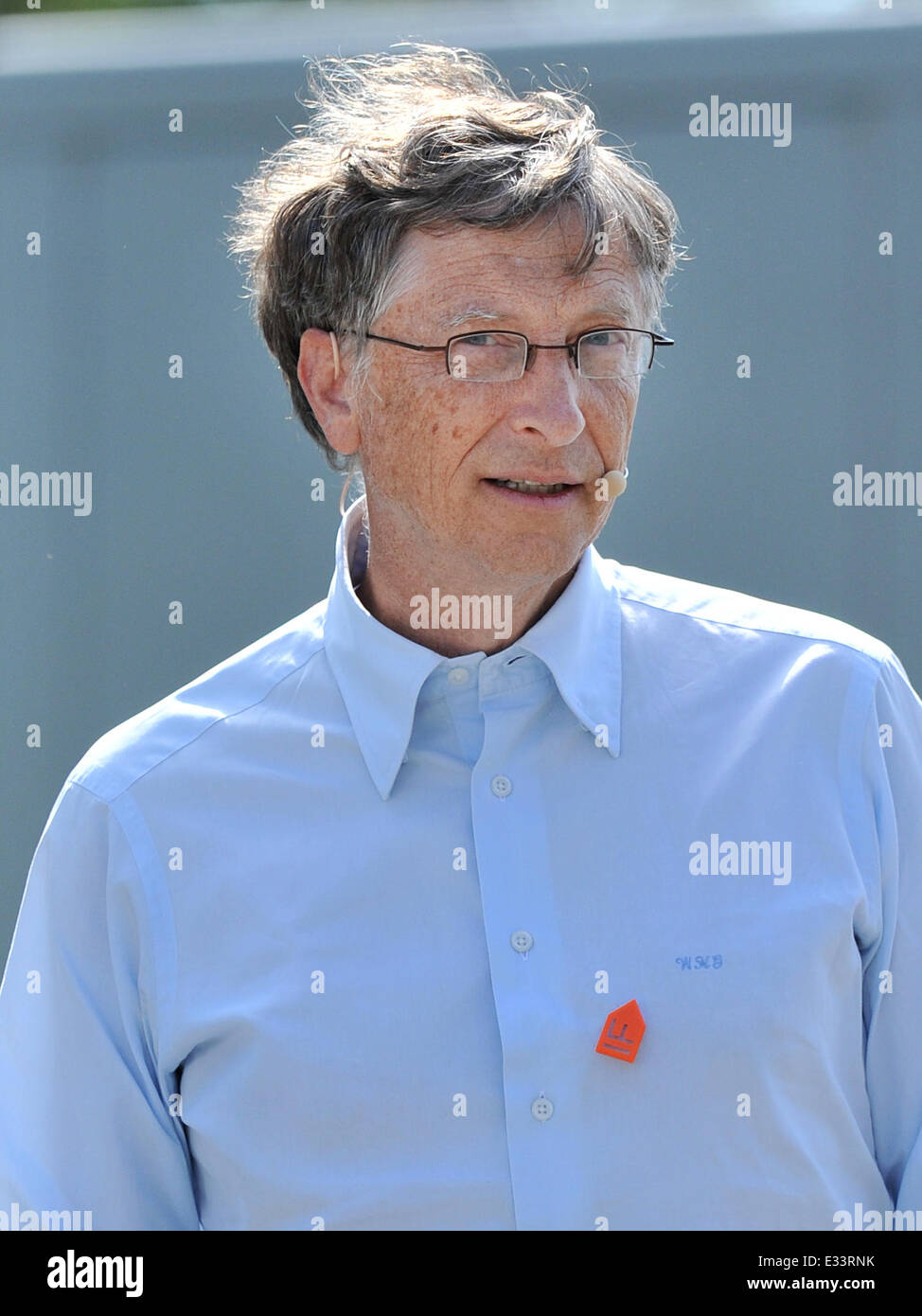 Big IF London held at Hyde Park  Featuring: Bill Gates Where: London, United Kingdom When: 08 Jun 2013 Stock Photo