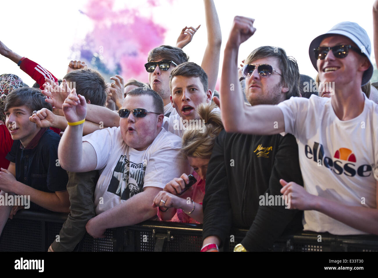 The Stone Roses perform live at Finsbury Park Where: London, England ...