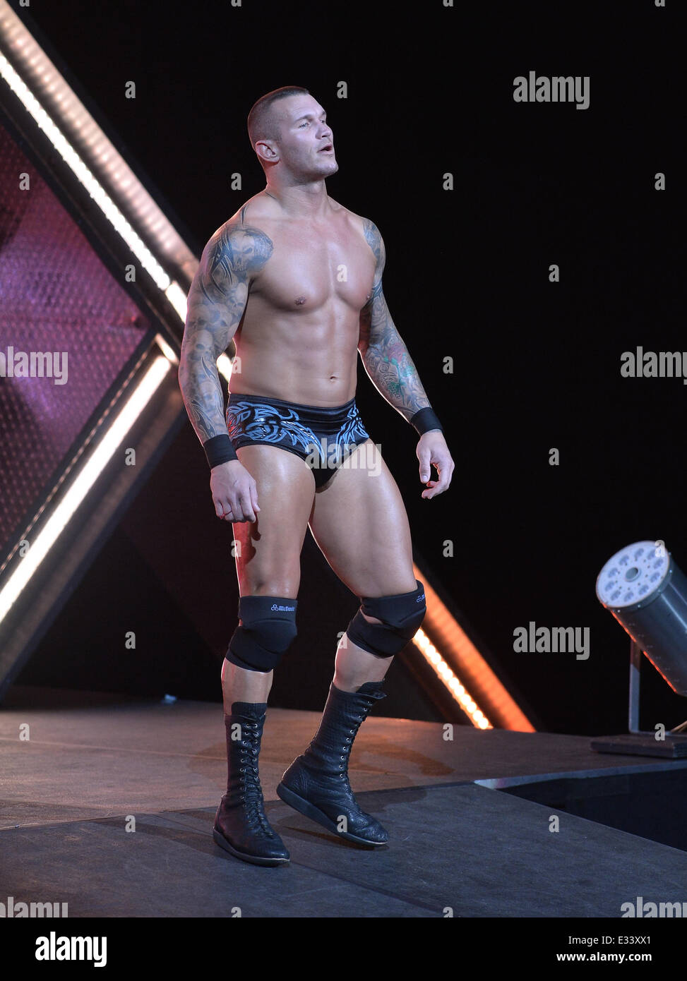 WWE Live at BB&T Center in action during WWE Live Featuring: Randy Orton  Where: Sunrise, FL, United States When: 08 Jun 2013 Cr Stock Photo - Alamy