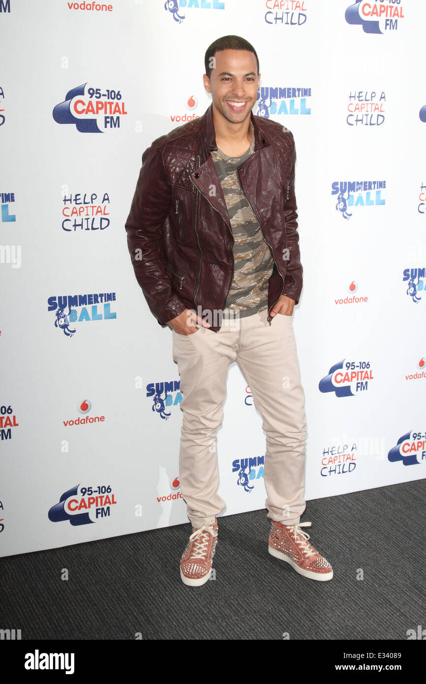 Capital FM Summertime Ball Media Room At Wembley Stadium Featuring ...