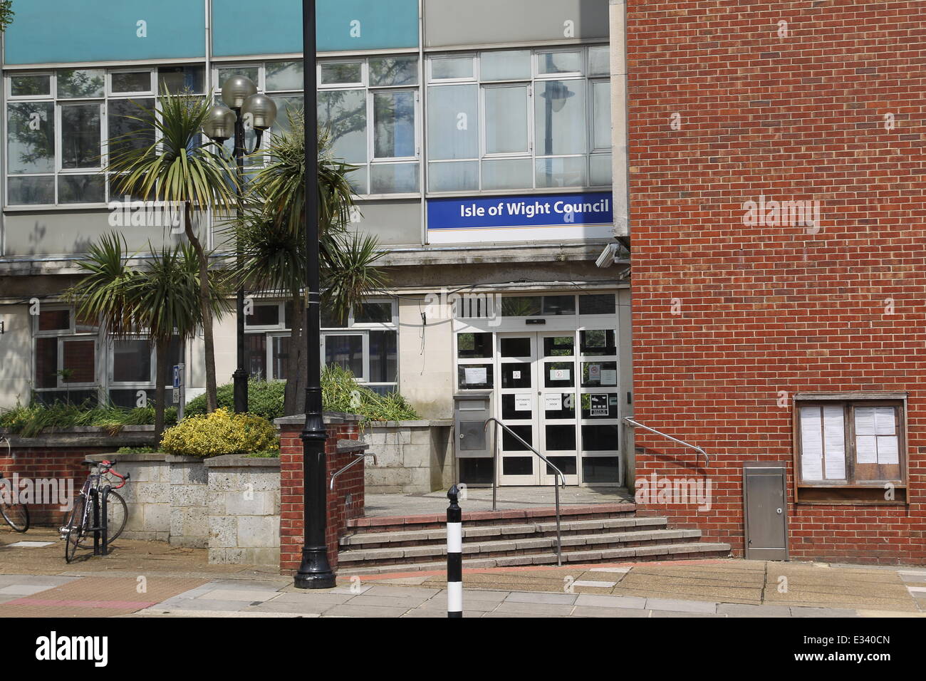 Views of The Isle of Wight Council Offices in Newport Featuring
