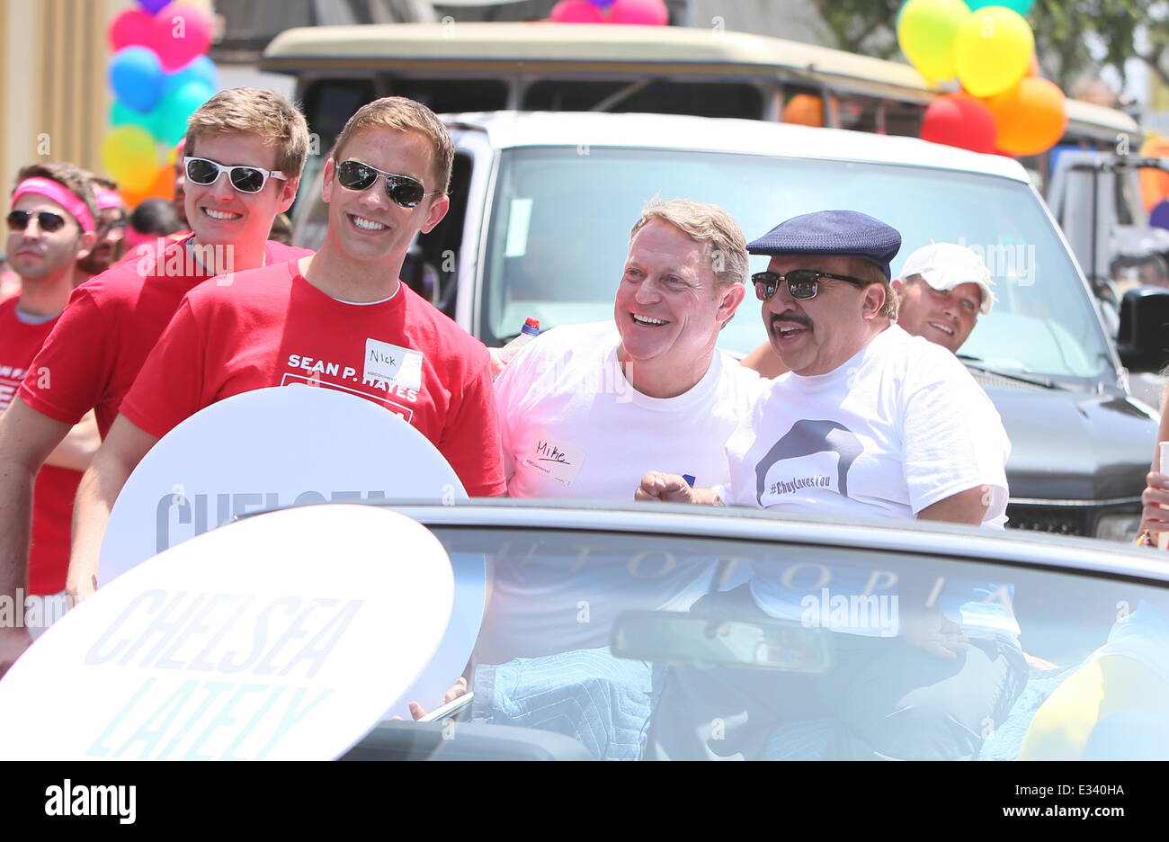 Los angeles pride festival hi-res stock photography and images - Alamy