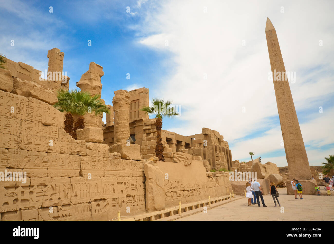 Karnak Temple Stock Photo