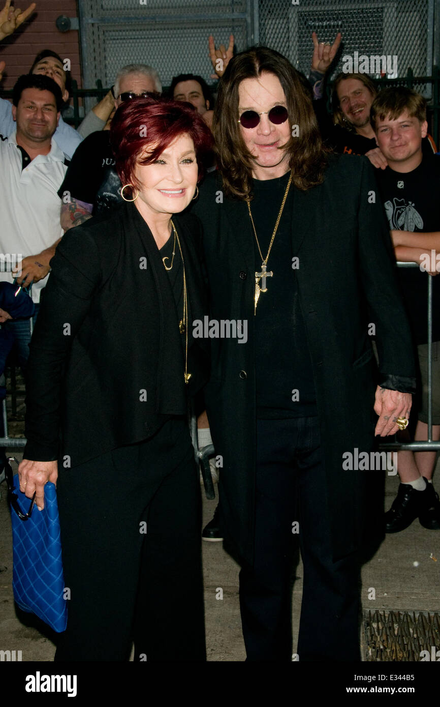 Black Sabbath Town Hall Event Release 13 Their First Album With Ozzy Osbourne Since Never Say Die In 1978 Featuring Ozzy Osbourne Sharon Osbourne Where New York City Ny United States When 12 Black Sabbath Town Hall Event Release 13 Their First Album With Ozzy Osbourne Since Never Say Die In 1978 Featuring Ozzy Osbourne Sharon Osbourne Where New York City Ny United States When 12