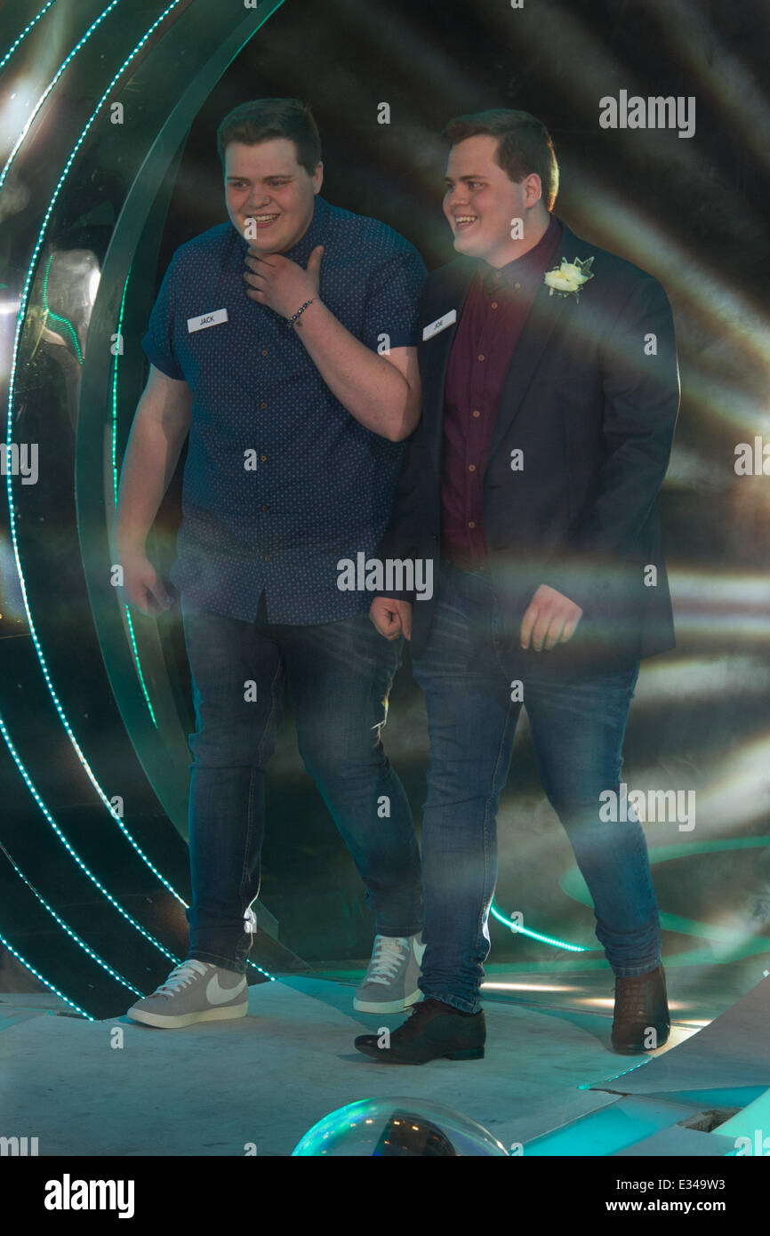 Big Brother Secrets & Lies Launch Part 1 at Elstree Studios Featuring Joe Glenny,Jack Glenny