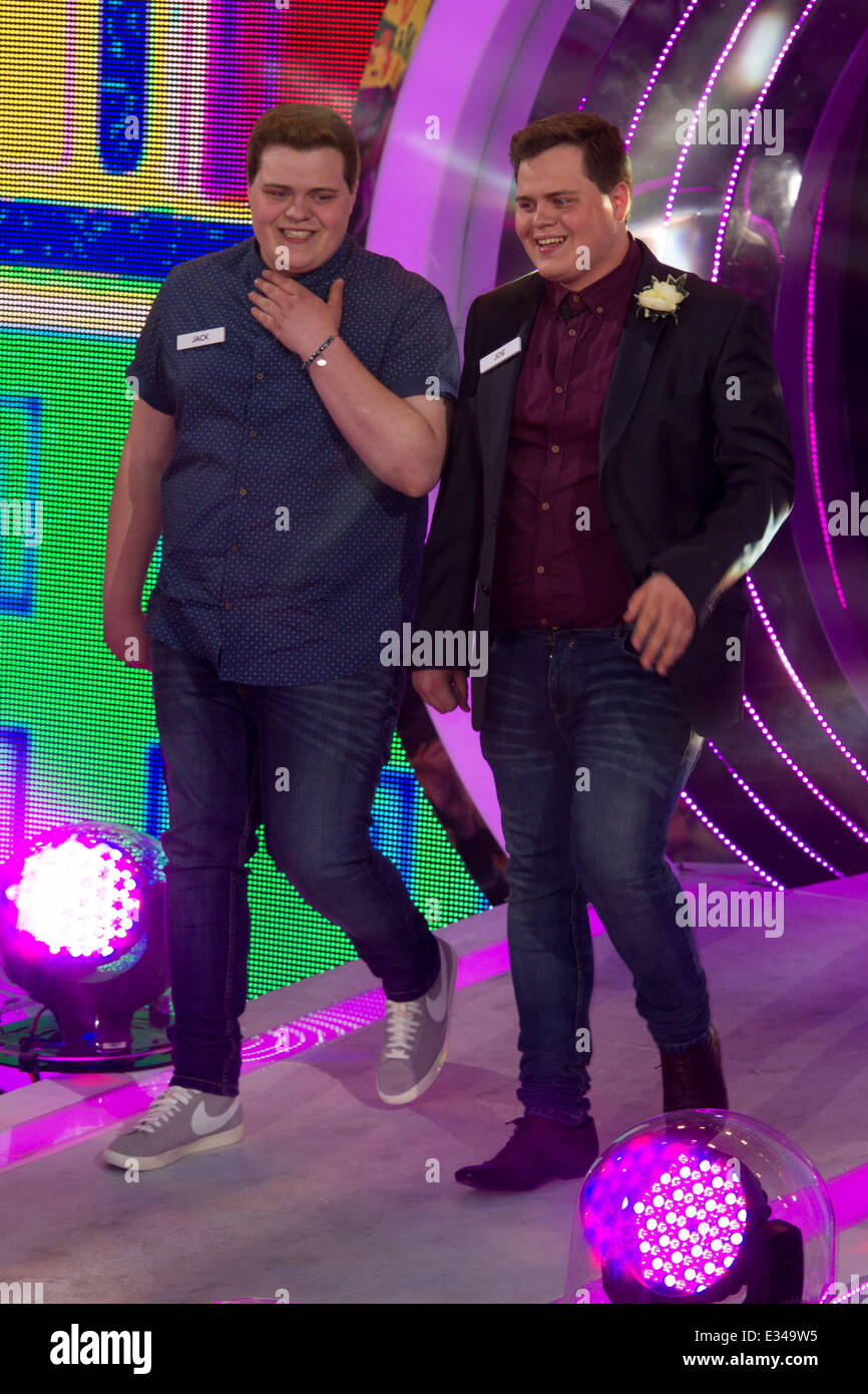 Big Brother Secrets & Lies Launch Part 1 at Elstree Studios Featuring Joe Glenny,Jack Glenny