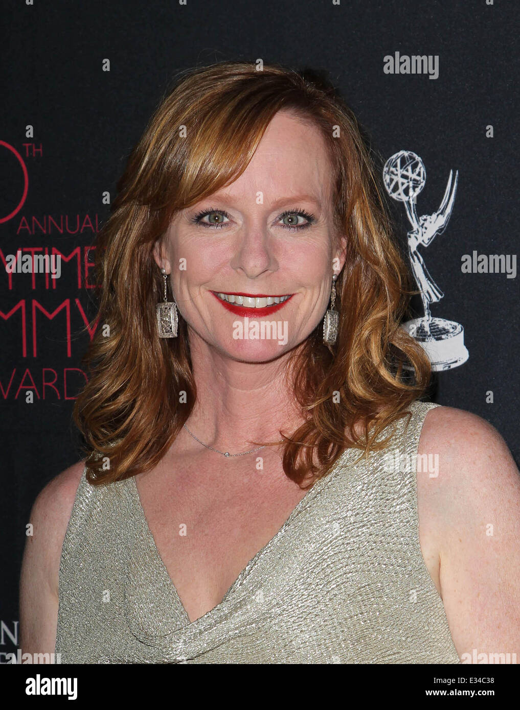 40th Annual Daytime Entertainment Creative Arts Emmy Awards at the Westin Bonaventure  Featuring: Mary McDonough Where: Los Angeles, California, United States When: 14 Jun 2013 Stock Photo