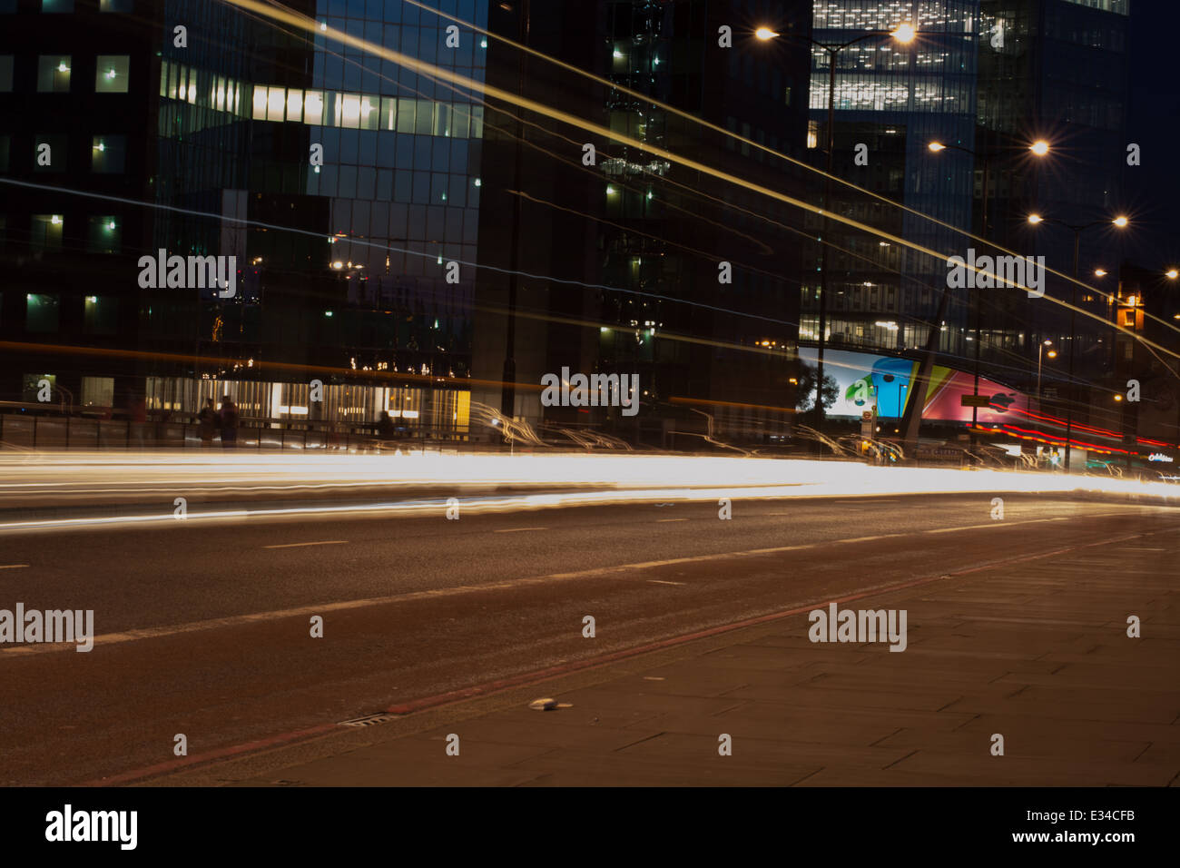 Moving cars long exposure hi-res stock photography and images - Alamy